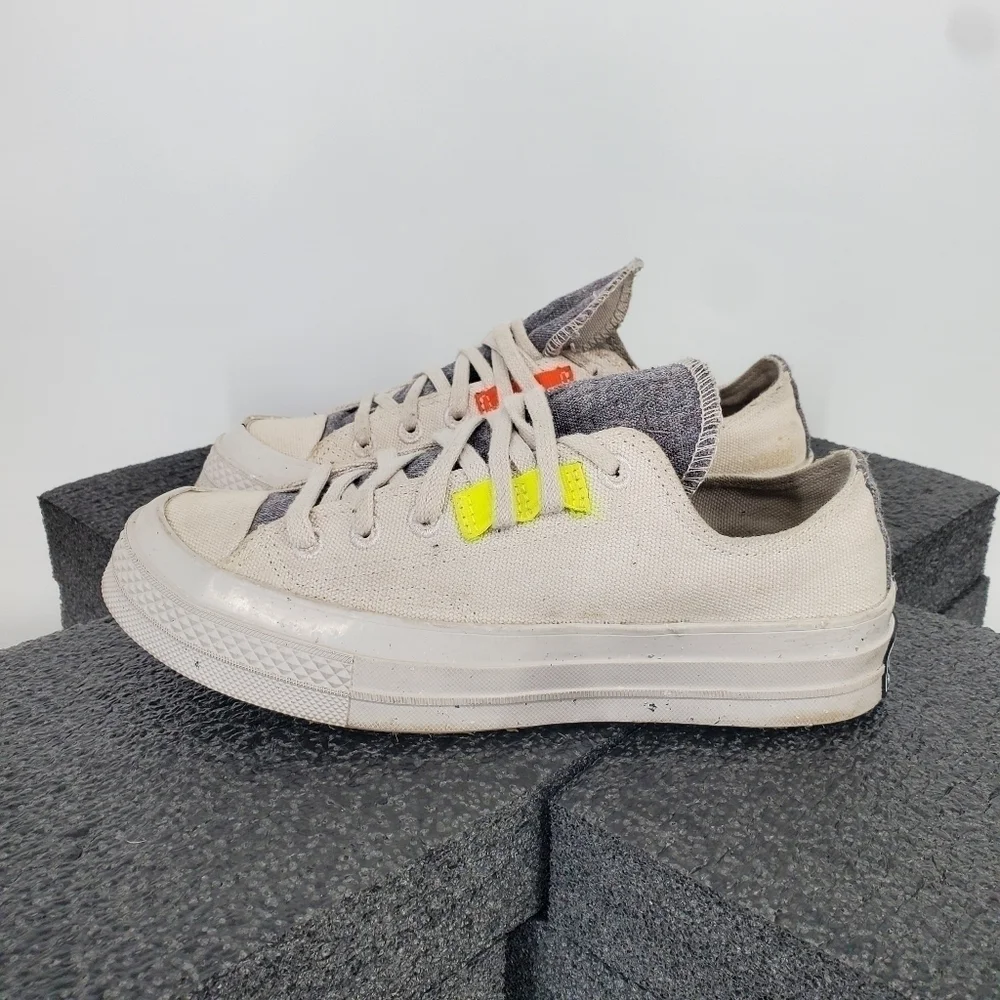 Converse Chuck 70 Renew Low 'Pale Putty' Shoes Size 5 Sneakers 168618C - Picture 12 of 13
